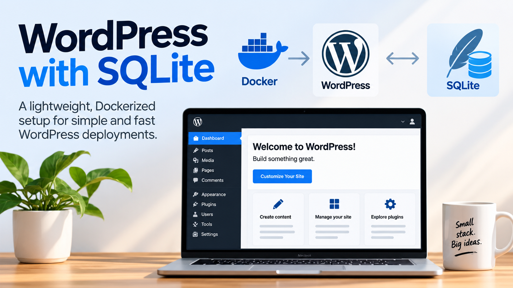 wordpress-with-sqlite